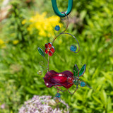 Stained Glass Decorative Hummingbird Feeder - Aaria Tees Aaria Tees