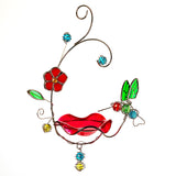Stained Glass Decorative Hummingbird Feeder - Aaria Tees Aaria Tees