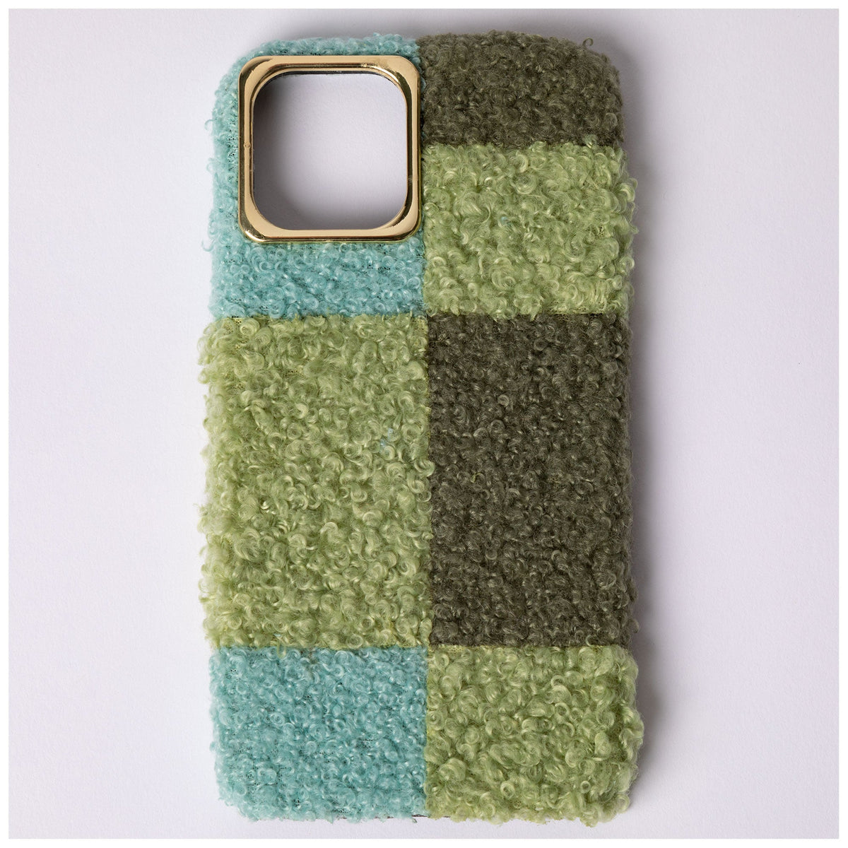 Plush Geometric iPhone 12 Cover - Aaria Tees