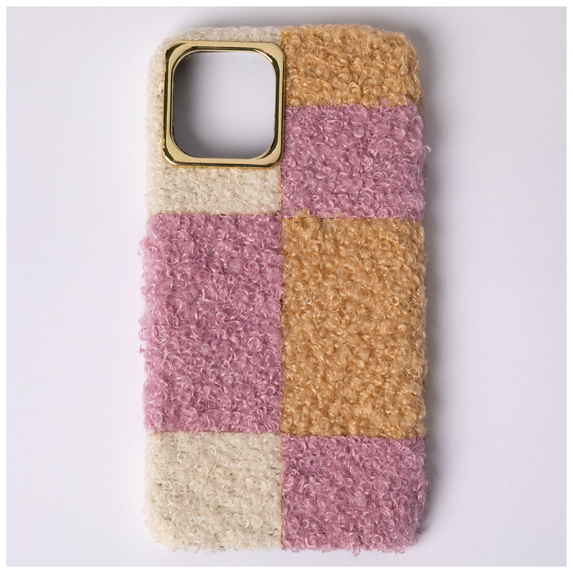 Plush Geometric iPhone 12 Cover - Aaria Tees Aaria Tees