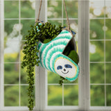 Hand Painted Upcycled Sloth Planter - Aaria Tees Aaria Tees
