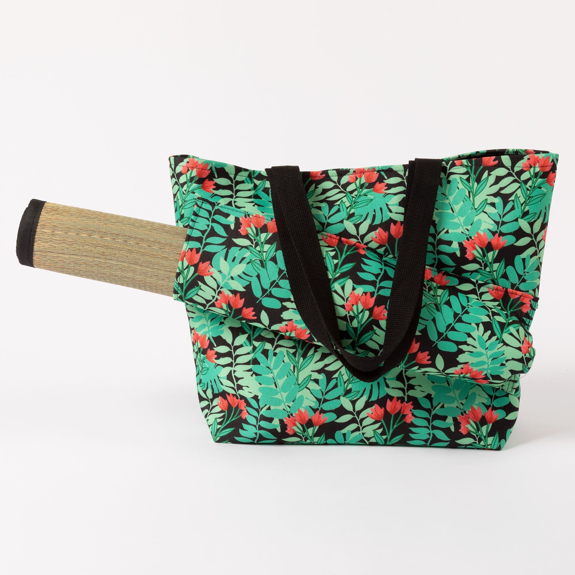 Beach Bag & Straw Mat - Aaria Tees Aaria Tees