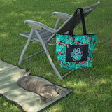 Beach Bag & Straw Mat - Aaria Tees Aaria Tees