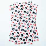 Paw Print Bath Hand Towels - Set of 2 - Aaria Tees Aaria Tees