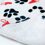 Paw Print Bath Hand Towels - Set of 2 - Aaria Tees Aaria Tees