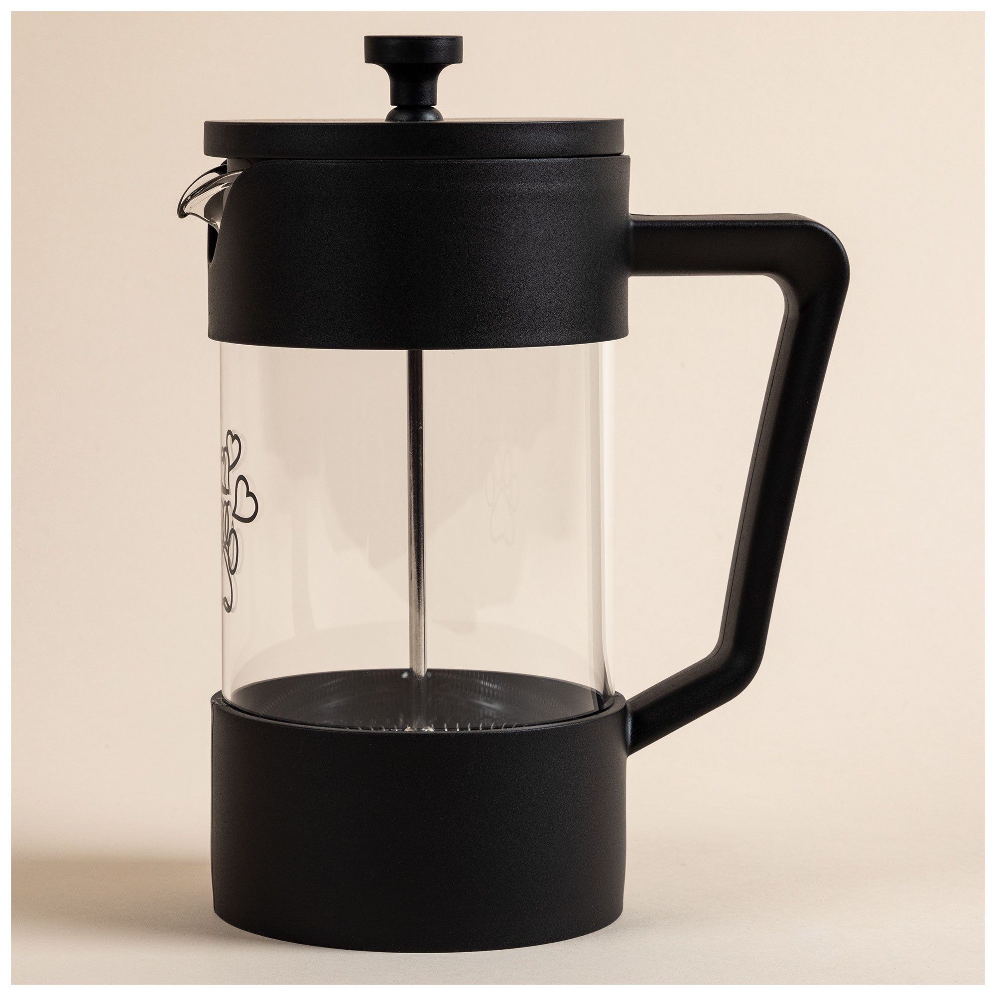For the Love of Coffee & Paws French Press - Aaria Tees Aaria Tees