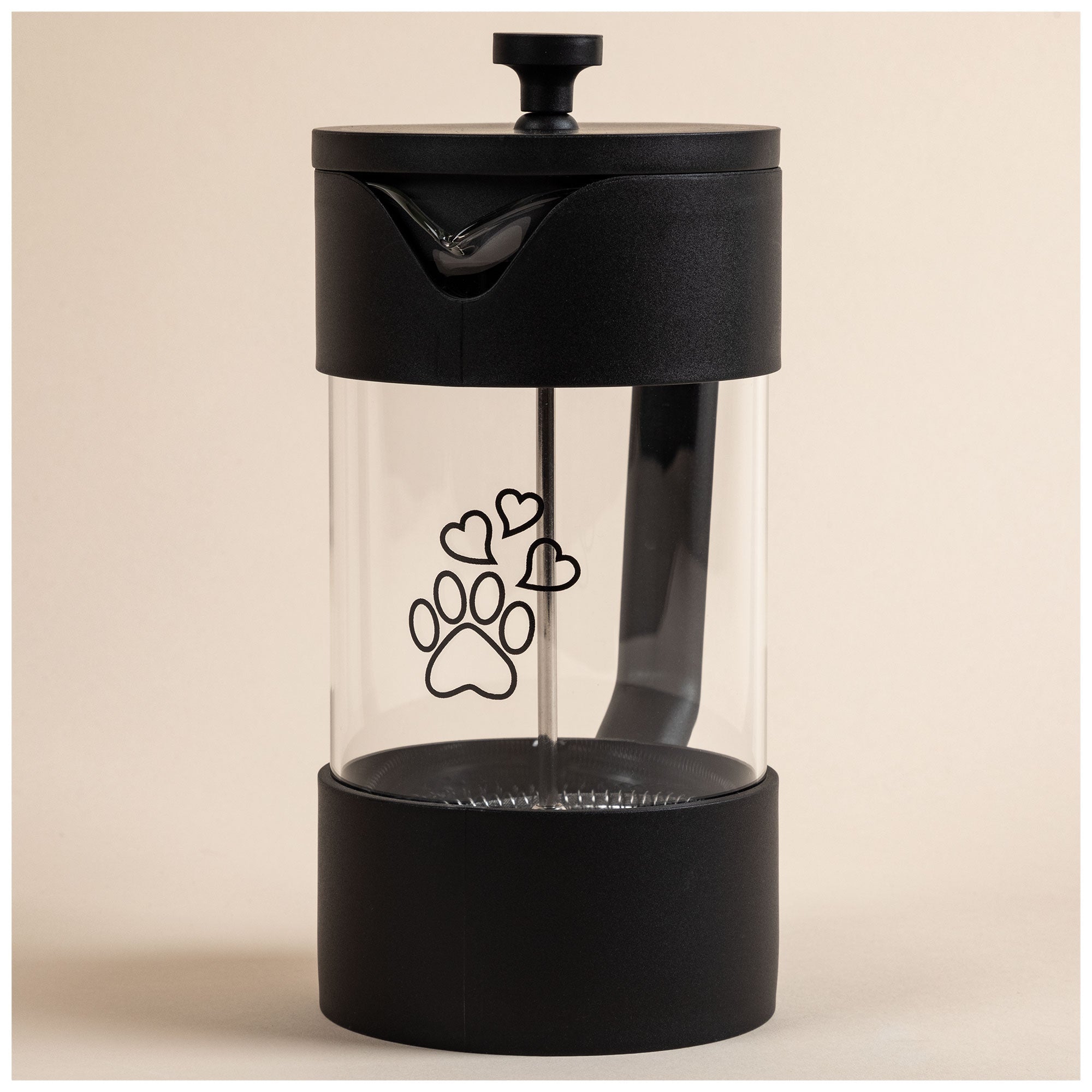 For the Love of Coffee & Paws French Press - Aaria Tees Aaria Tees