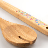 Bamboo Serving Spoon Set - Set of 2 - Aaria Tees Aaria Tees