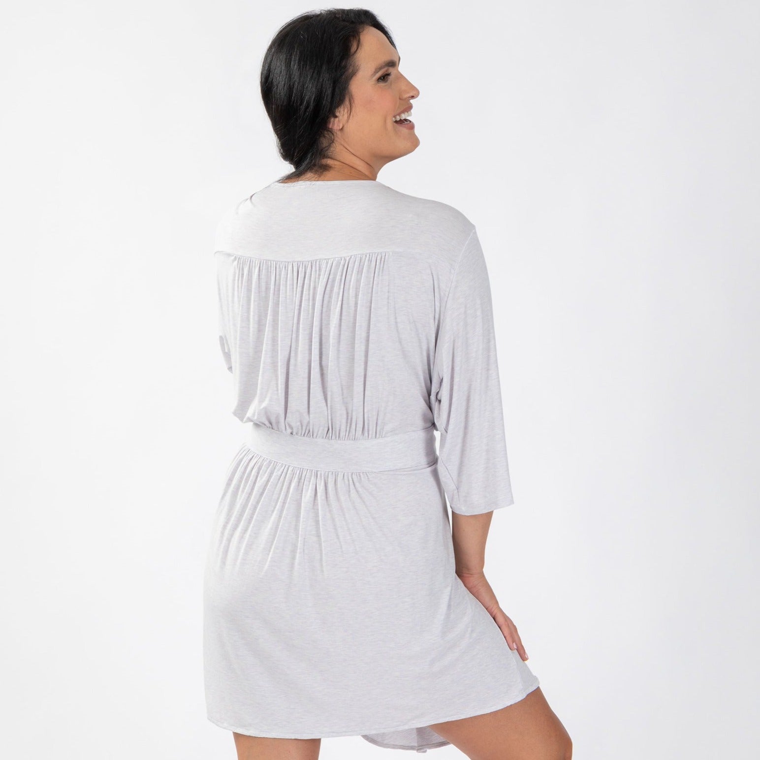 Paw Print Jersey Knit Robe - Aaria Tees Aaria Tees