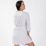Paw Print Jersey Knit Robe - Aaria Tees Aaria Tees