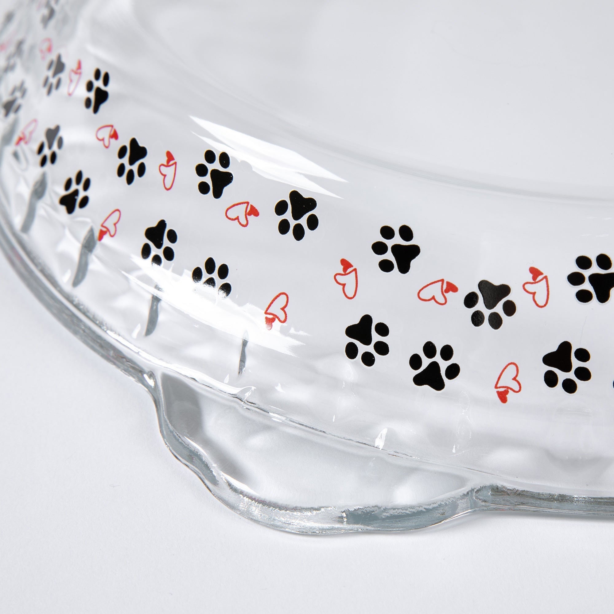 Paws Delight Glass Pie Plate - Aaria Tees Aaria Tees