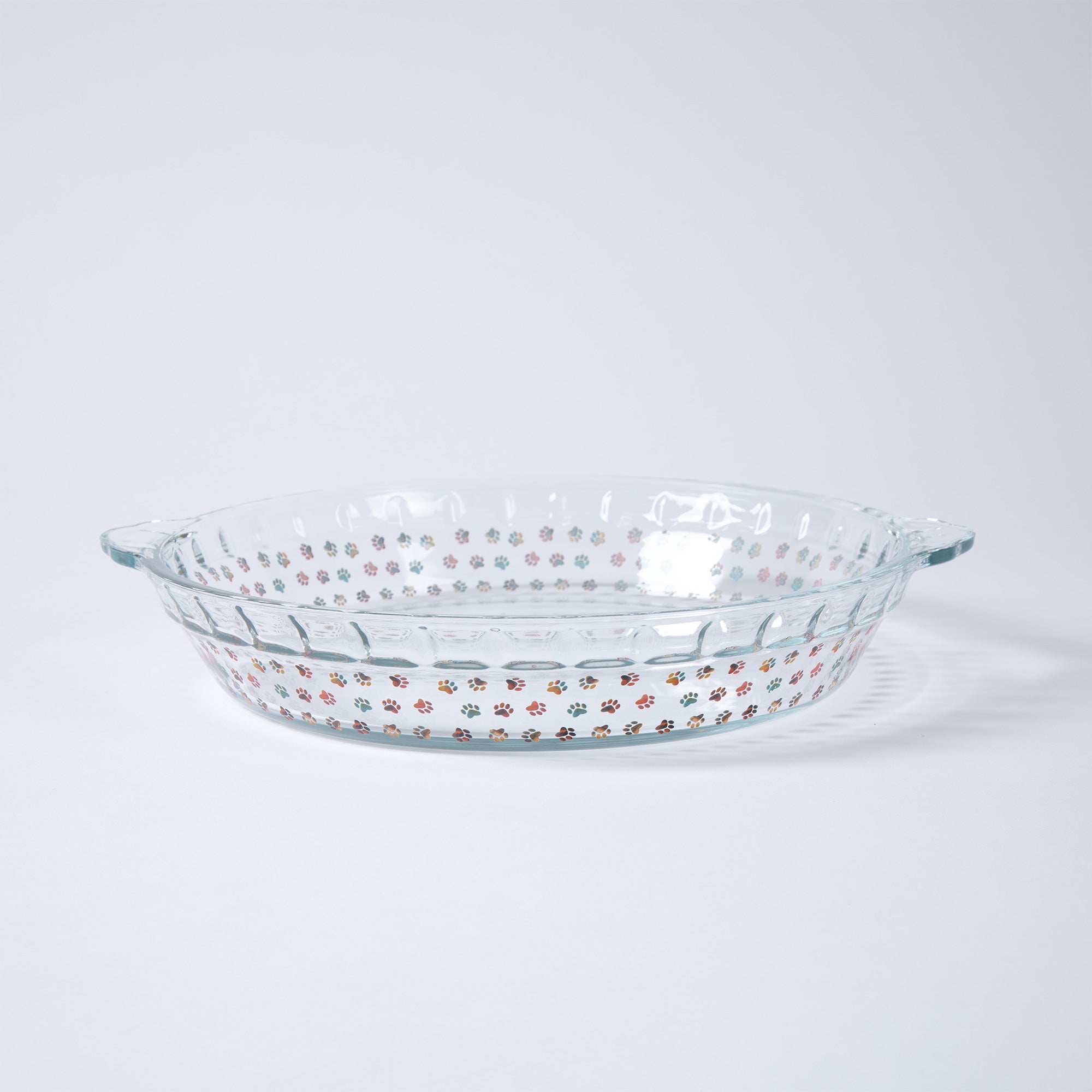 Paws Delight Glass Pie Plate - Aaria Tees Aaria Tees