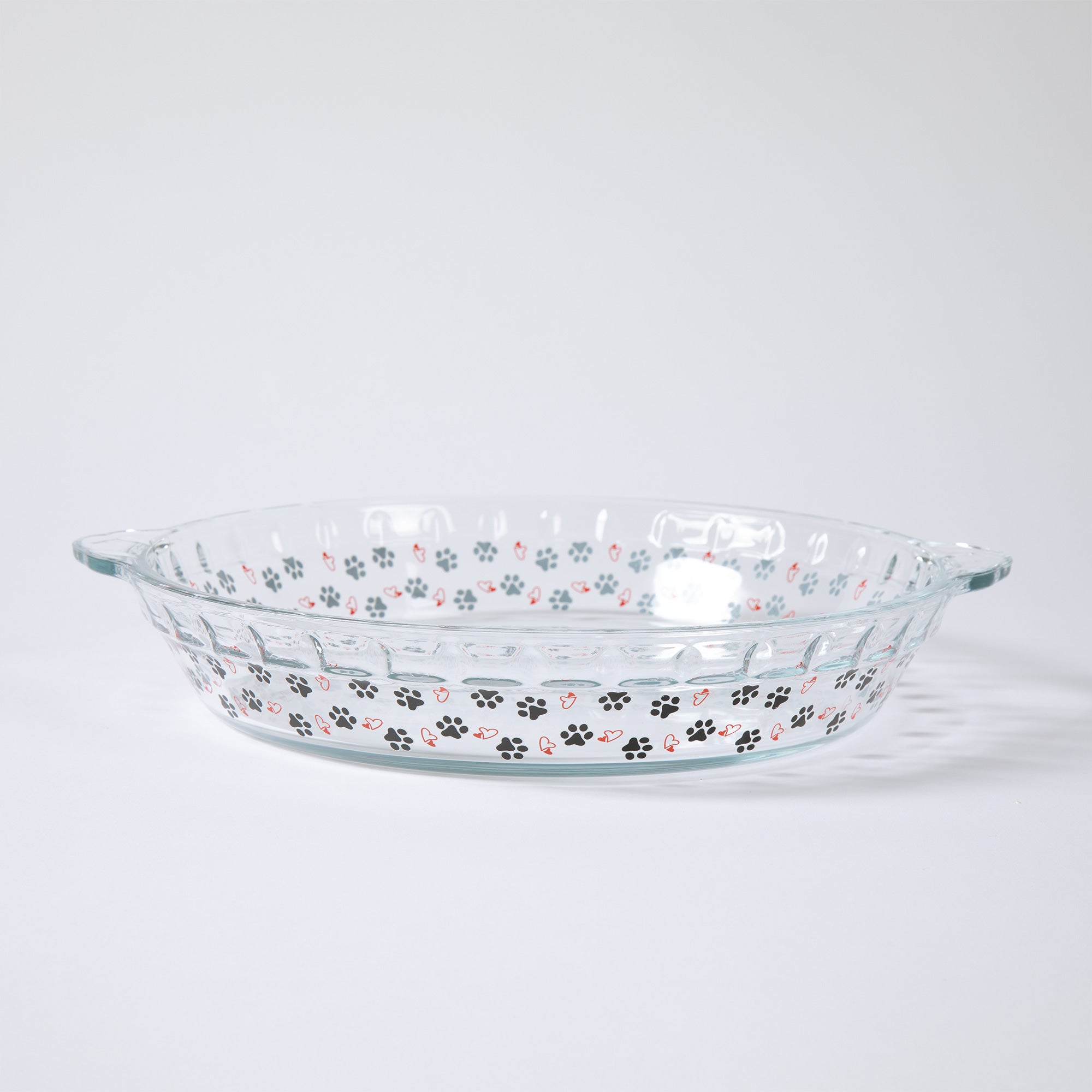 Paws Delight Glass Pie Plate - Aaria Tees Aaria Tees