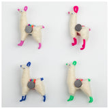 Handmade Cute Llama Magnets - Set of 4 - Aaria Tees Aaria Tees