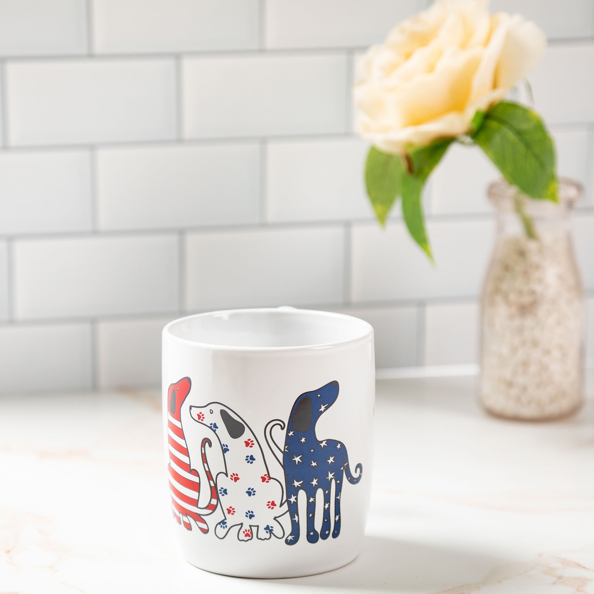 Festival Pets Patriotic Mug - Aaria Tees Aaria Tees