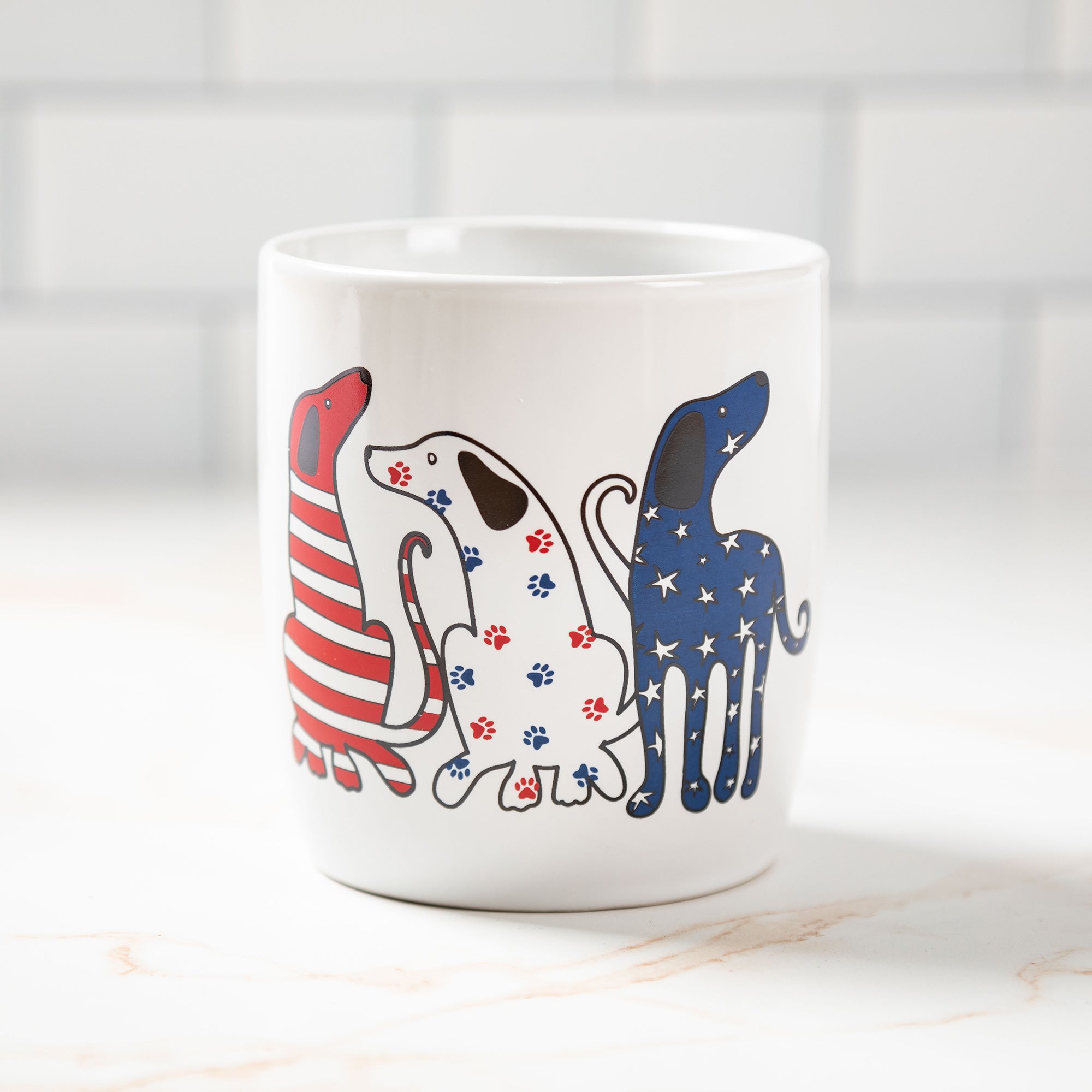 Festival Pets Patriotic Mug - Aaria Tees Aaria Tees