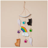 Rainbow Bridge Pet Memorial Ceramic Wind Chime - Aaria Tees Aaria Tees