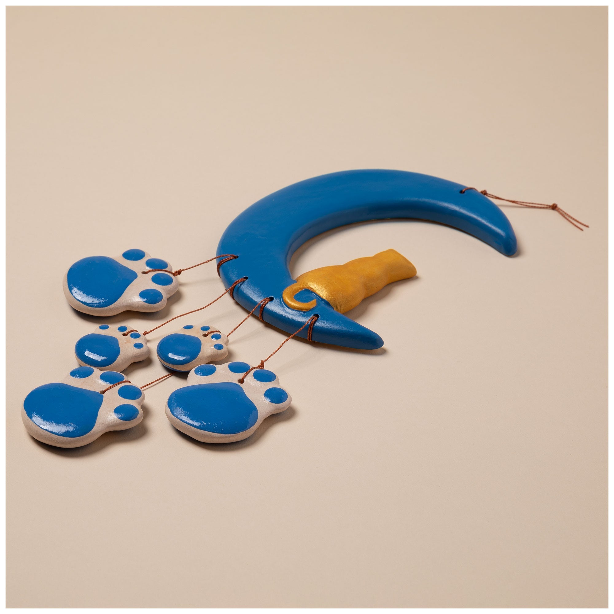 Pet Moonlight Ceramic Wind Chime - Aaria Tees Aaria Tees