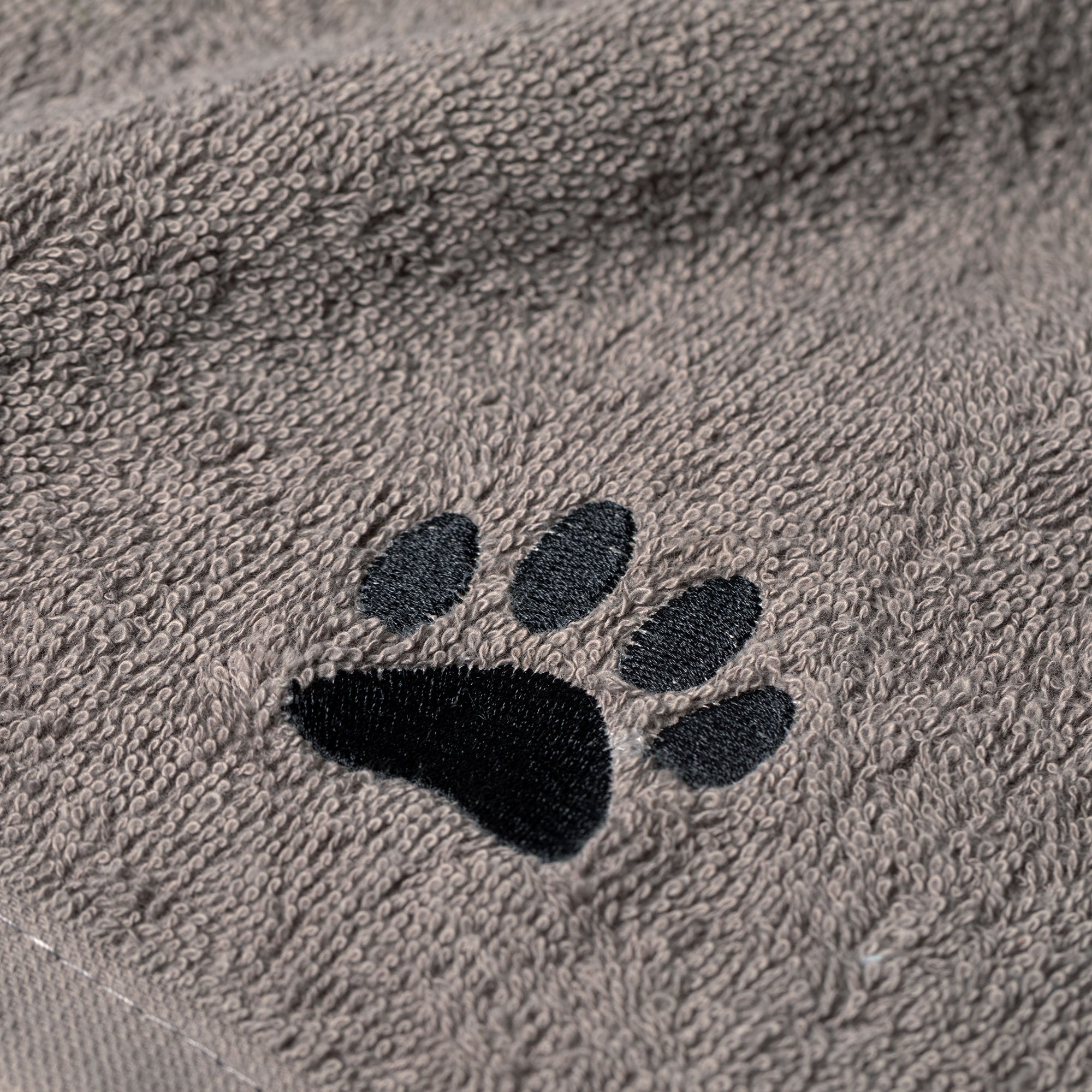 Embroidered Paw Wash Cloth - Set of 4 - Aaria Tees Aaria Tees