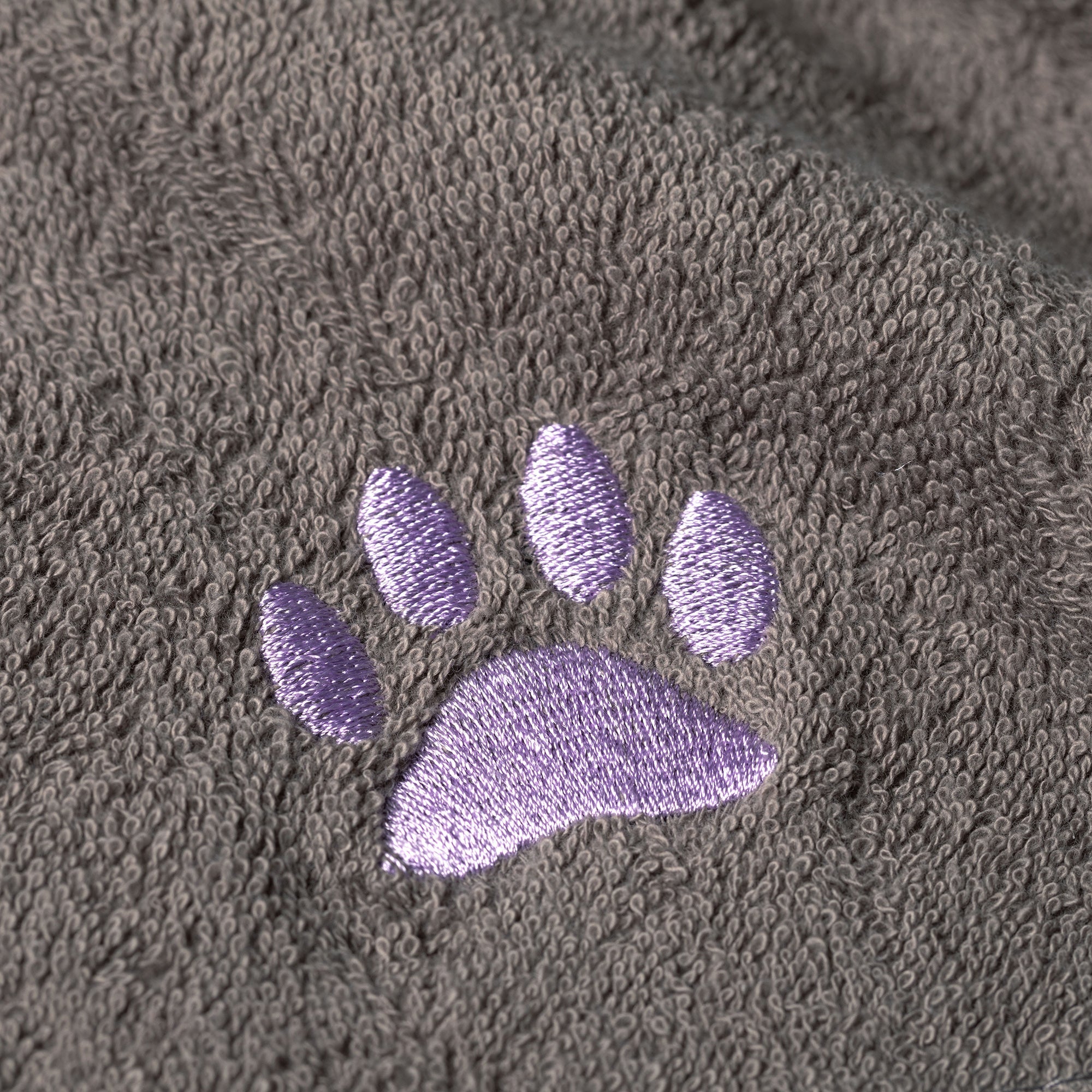 Embroidered Paw Wash Cloth - Set of 4 - Aaria Tees Aaria Tees