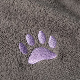 Embroidered Paw Wash Cloth - Set of 4 - Aaria Tees Aaria Tees