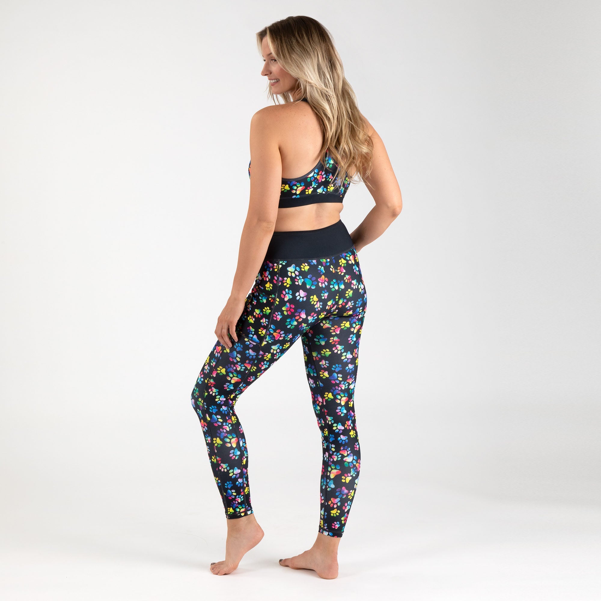 Racerback Sports Bra & Legging Set - Aaria Tees Aaria Tees