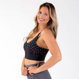 Zip Front Sports Bra - Aaria Tees Aaria Tees