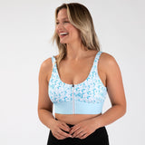 Zip Front Sports Bra - Aaria Tees Aaria Tees