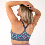 Wide Strap Adjustable Sports Bra - Aaria Tees Aaria Tees
