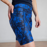 Into the Wild High Waisted Bike Shorts - Aaria Tees Aaria Tees