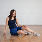 Into the Wild High Waisted Bike Shorts - Aaria Tees Aaria Tees