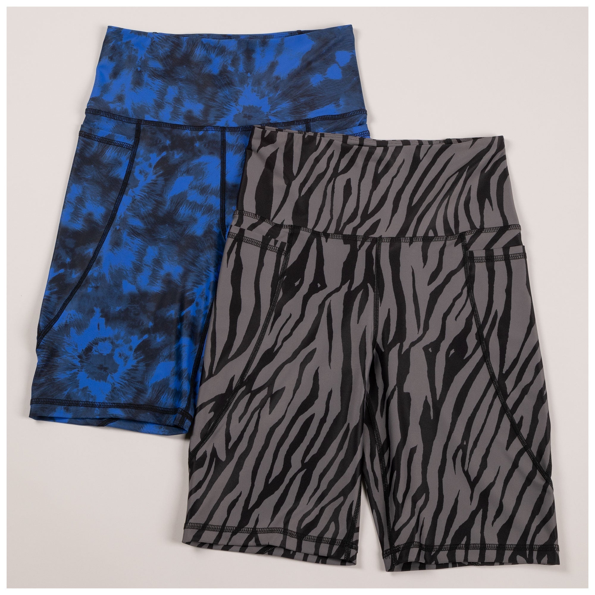 Into the Wild High Waisted Bike Shorts - Aaria Tees Aaria Tees