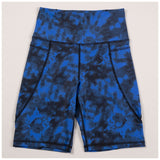 Into the Wild High Waisted Bike Shorts - Aaria Tees Aaria Tees