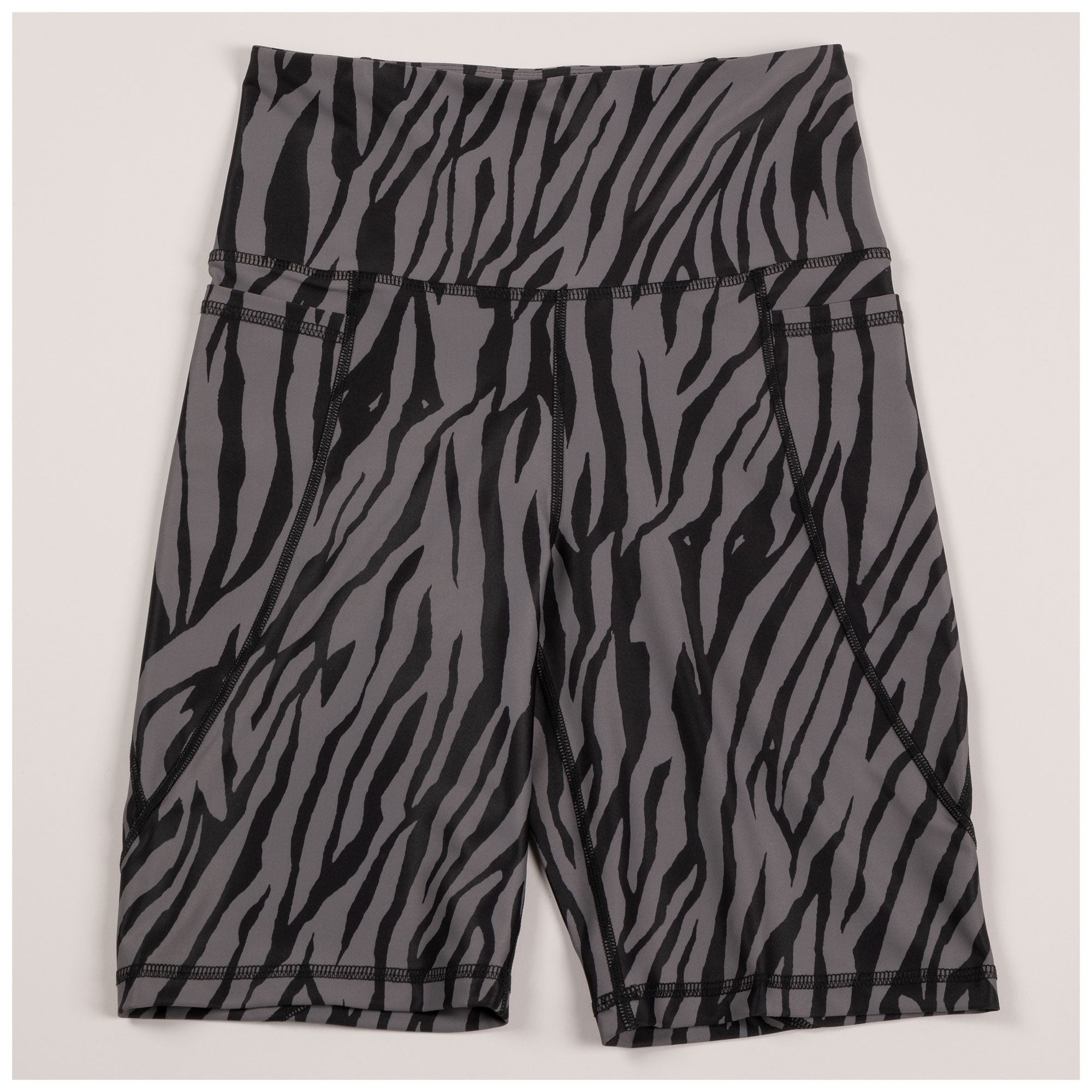 Into the Wild High Waisted Bike Shorts - Aaria Tees Aaria Tees