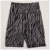 Into the Wild High Waisted Bike Shorts - Aaria Tees Aaria Tees