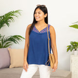 Sand & Surf Sleeveless Top - Aaria Tees Aaria Tees