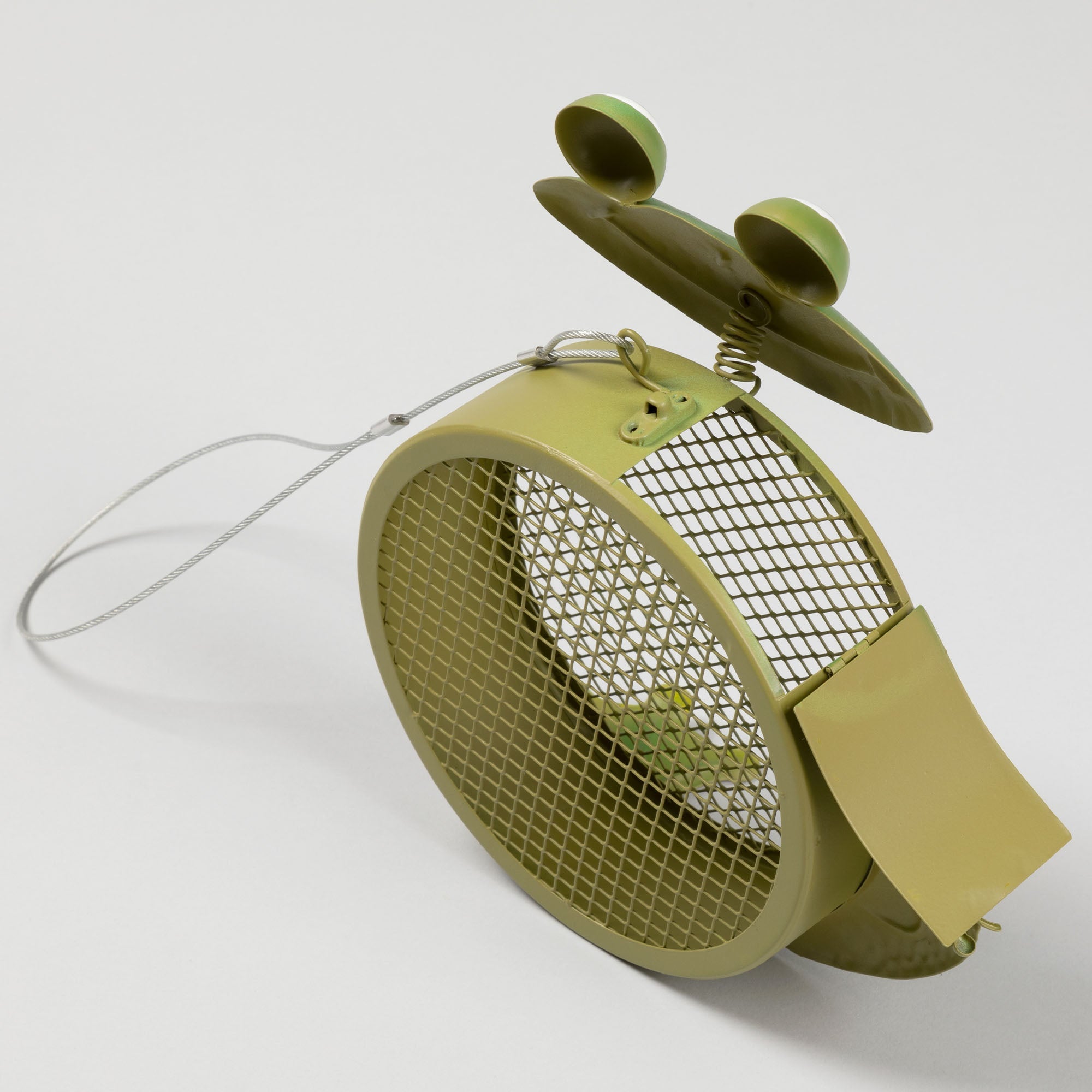 Hanging Mesh Frog Bird Feeder - Aaria Tees Aaria Tees