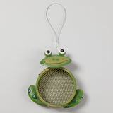 Hanging Mesh Frog Bird Feeder - Aaria Tees Aaria Tees