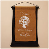 Inspirational Words Scroll Banner - Aaria Tees Aaria Tees
