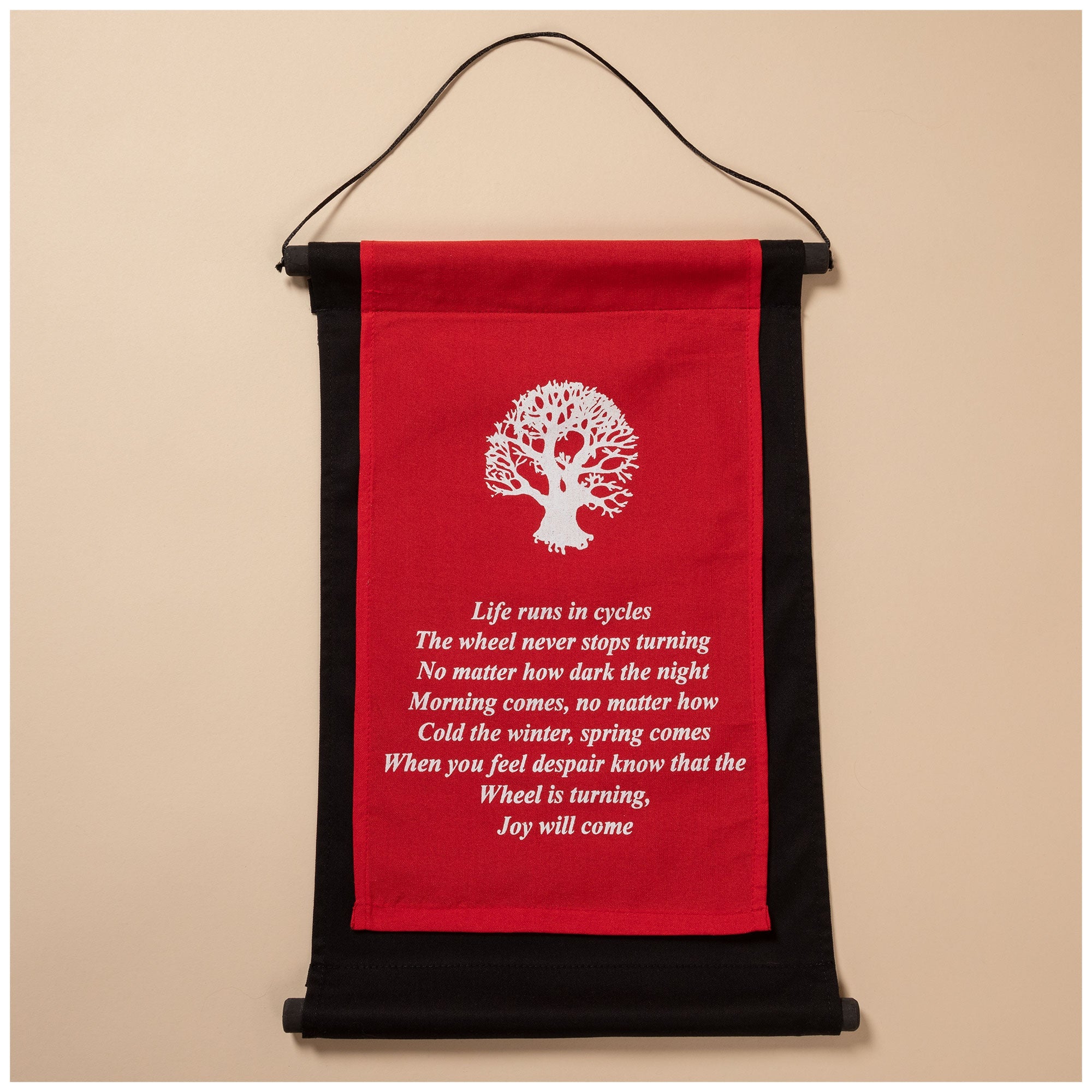 Inspirational Words Scroll Banner - Aaria Tees Aaria Tees