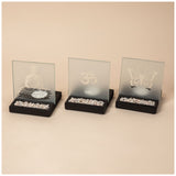 Frosted Glass Tealight & Incense Holder - Aaria Tees Aaria Tees