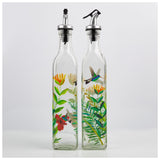 Floral Hummingbird Oil & Vinegar Set - Aaria Tees Aaria Tees