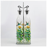 Floral Hummingbird Oil & Vinegar Set - Aaria Tees Aaria Tees