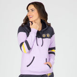 Paw Stripe Crossover Applique Hoodie - Aaria Tees Aaria Tees