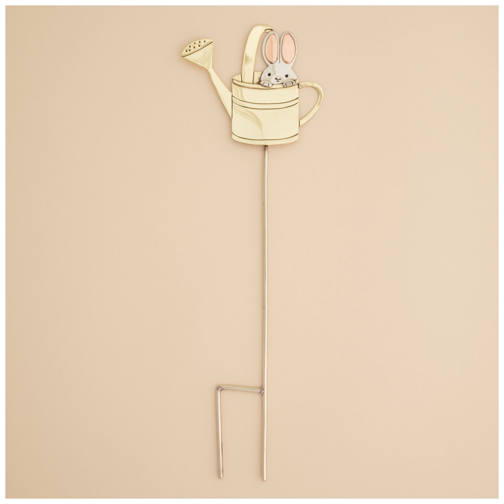 Sweet Bunnies Mixed Metal Plant Stake - Aaria Tees Aaria Tees