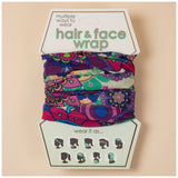 Multi-Colored Hair Wrap - Aaria Tees Aaria Tees