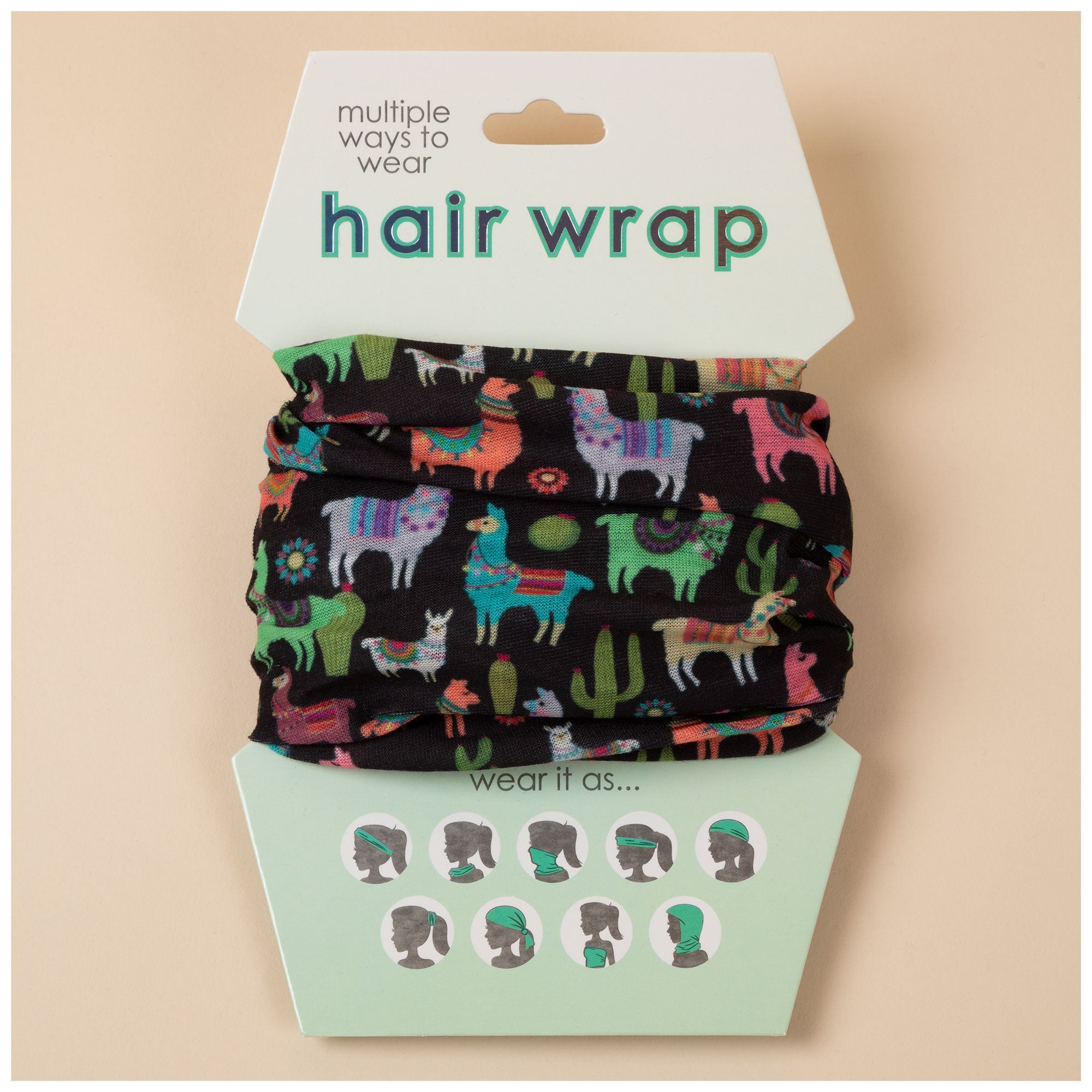 Multi-Colored Hair Wrap - Aaria Tees Aaria Tees