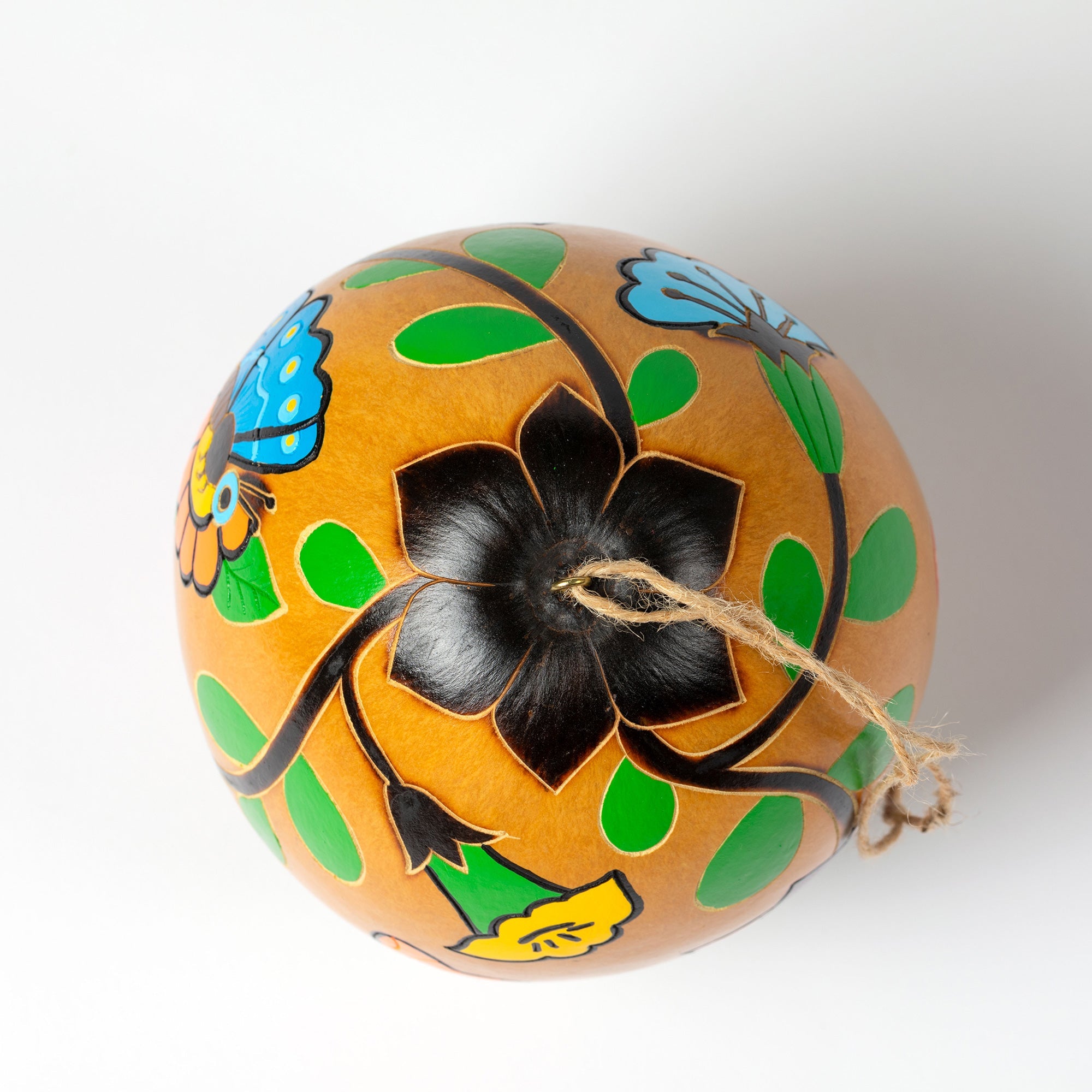 Hand Painted Gourd Birdhouse - Aaria Tees Aaria Tees