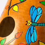 Hand Painted Gourd Birdhouse - Aaria Tees Aaria Tees