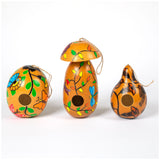 Hand Painted Gourd Birdhouse - Aaria Tees Aaria Tees